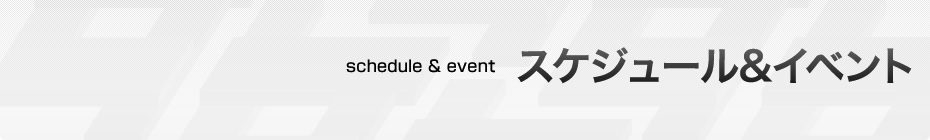 スケジュールイベント